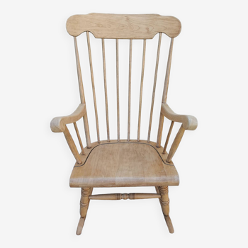 Rocking chair en bois