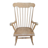Rocking chair en bois