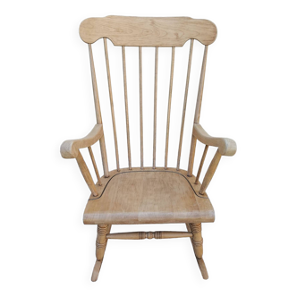Wooden rocking chair