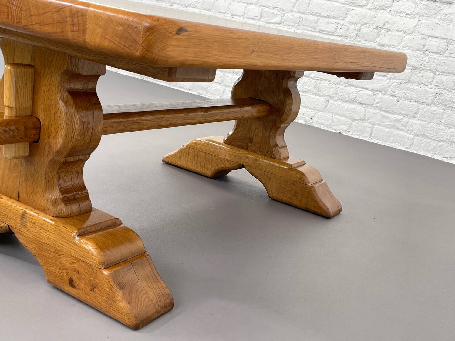 Vintage oak coffee table