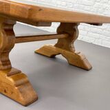 Table basse vintage en chêne