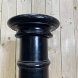 Colonne - Sellette bois noirci Napoléon III