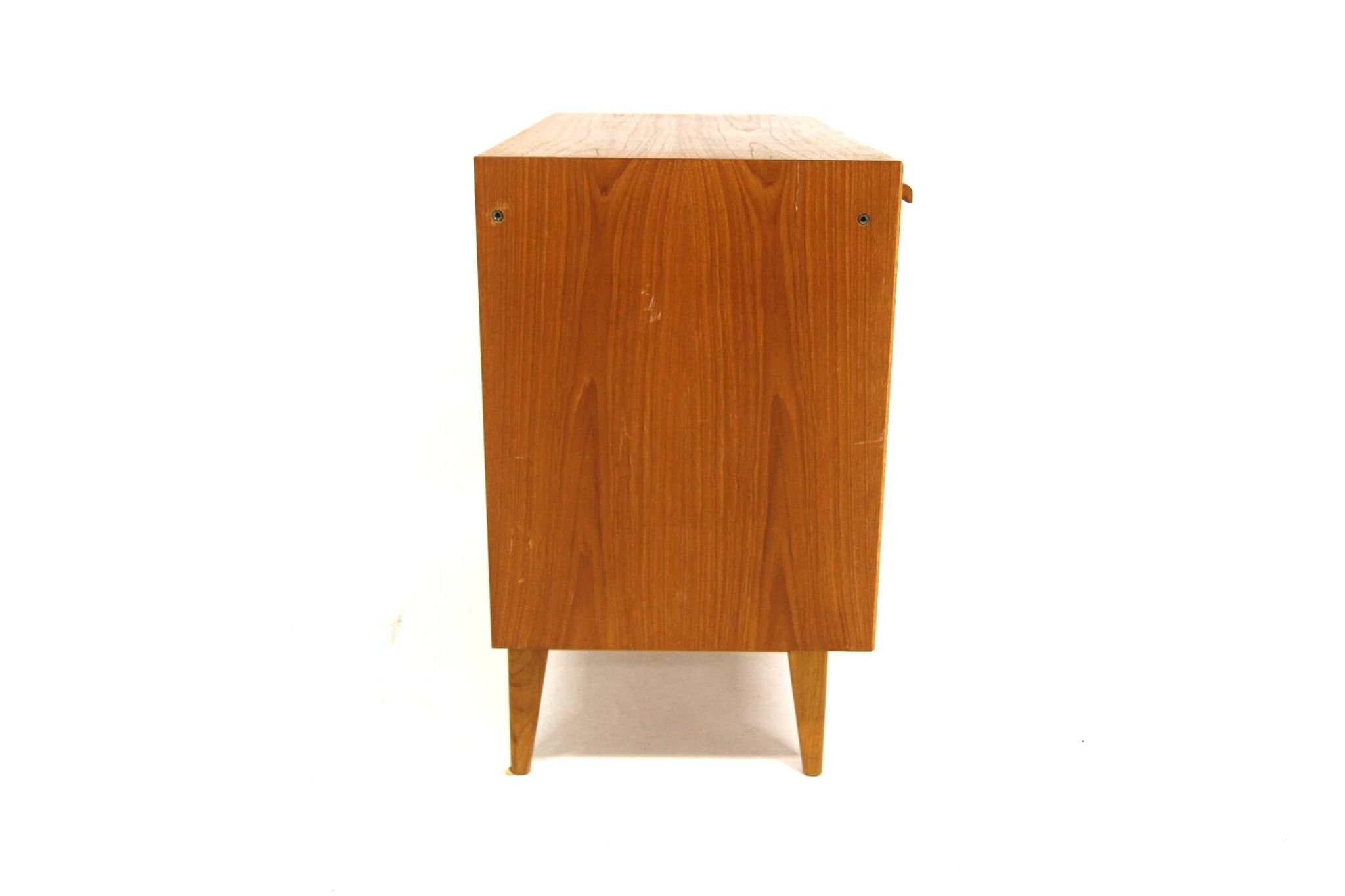 Scandinavian secretary in teak and oak, Sweden, 1950