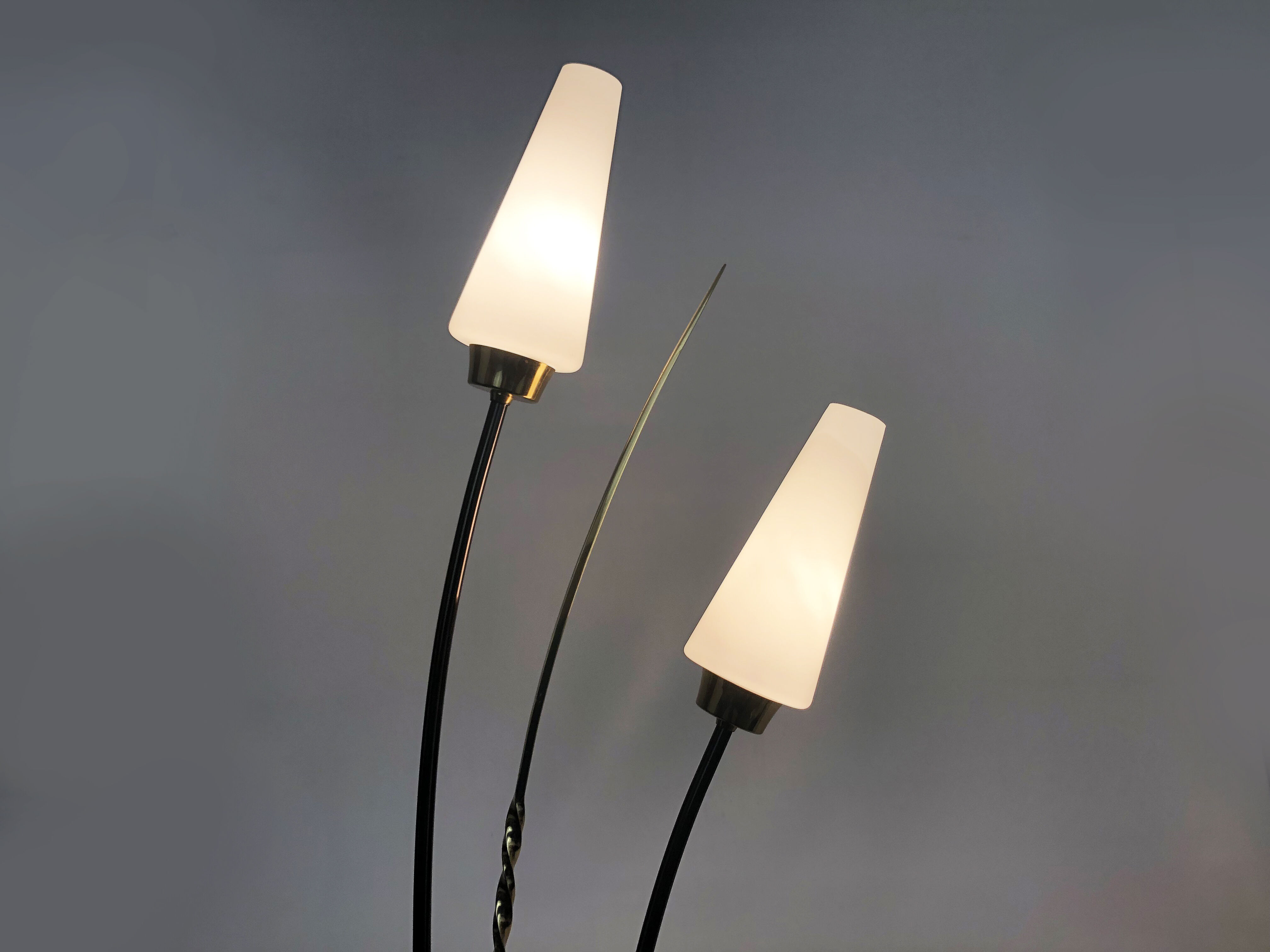 Vintage floor lamp by Arlus, 1950