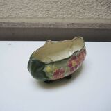 Vintage ceramic planter from St Clément – floral decoration