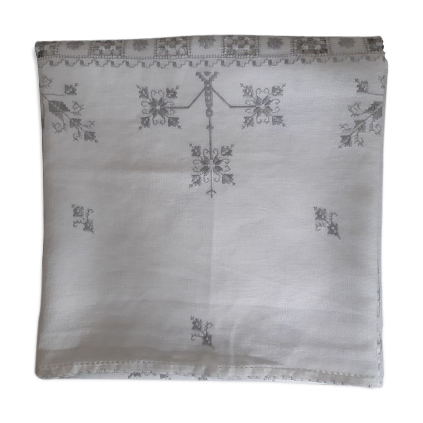 Old linen/cotton and fine embroidery