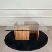 Coffee table "lagun", square model, sweden, ikea 1980