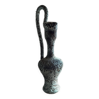 Ceramic vase lava Vallauris Marius Giuge