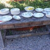 Part of the Floreal service from the Givors Earthenware Factory (Grigny Rhône)