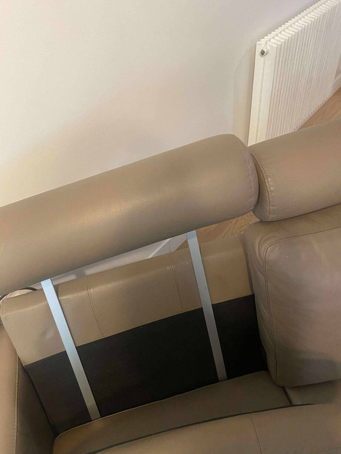 Canapé d'angle en cuir Bo concept