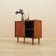 Danish Teak Cabinet with Sliding Doors, 1970s