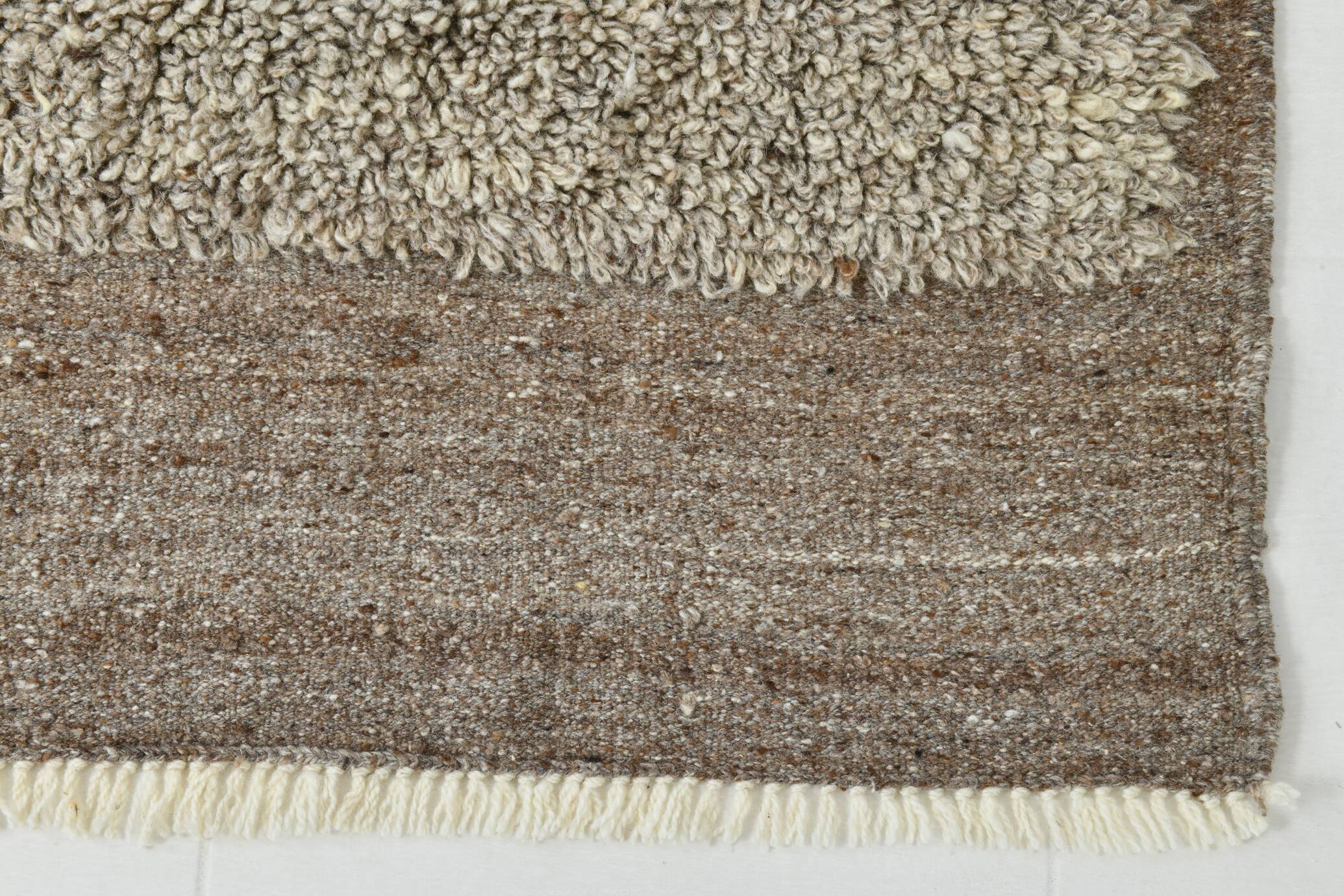 3x12 Pastel Brown Oushak Runner Rug, 84x350Cm