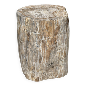 Table d'appoint en bois - grise