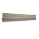 Ancient Renaissance fireplace lintel in pietra serena stone, 15th century.