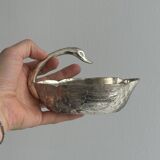 Saucière cygne en métal