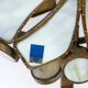 Rare Brutalist Italian Glass Paste and Wrought Iron Table Lamp by Longobard