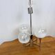 4-light chandelier by Sciolari from the 70s