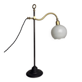 Old desk lamp raise and lower vintage