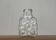 Vintage German glass vase model on the rocks by Lars Hellsten for Walther Glas, 1970s.