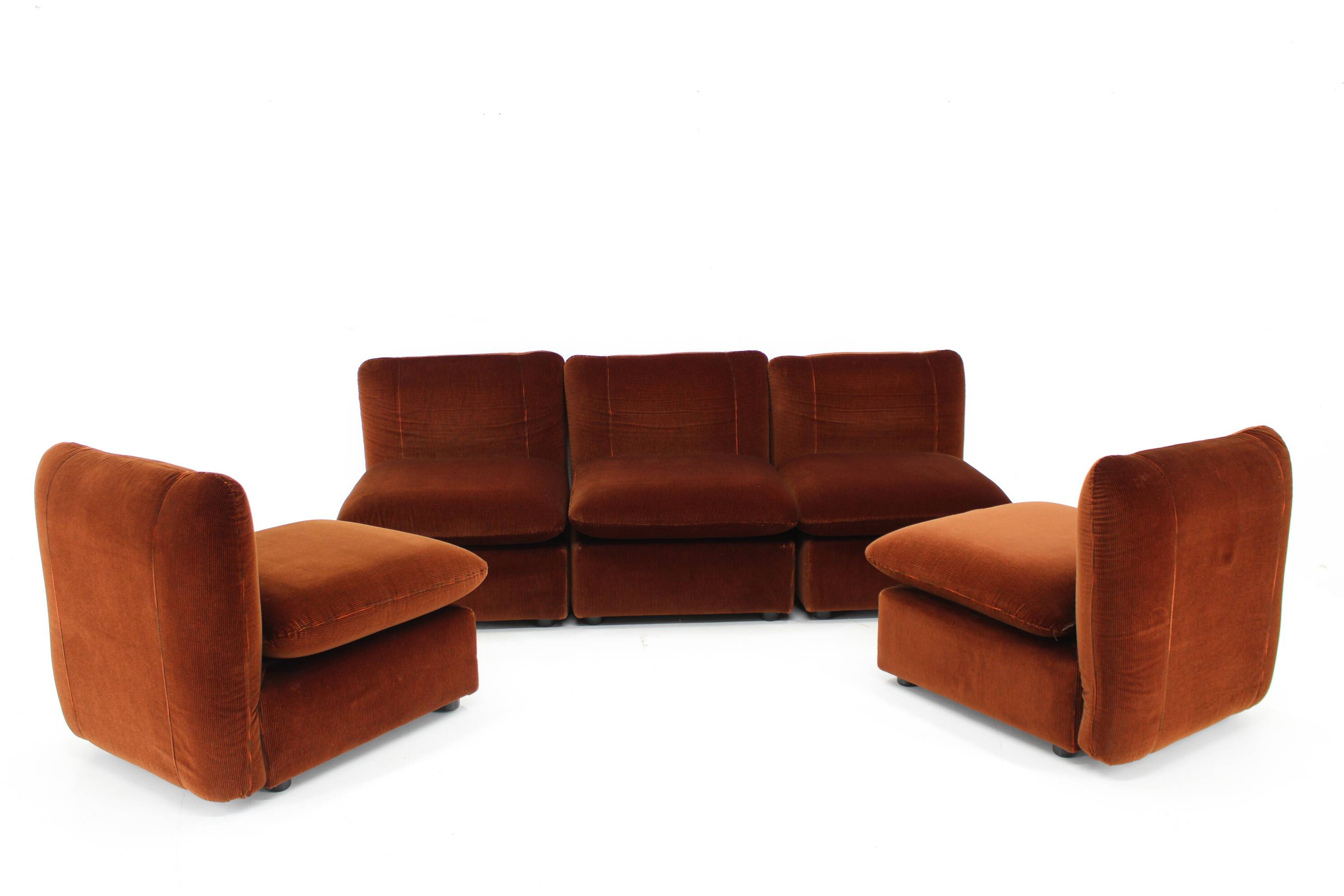1970s Modular Sofa or Chairs ,Italy
