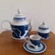 Service à café vintage BlueCloud Villeroy et Boch