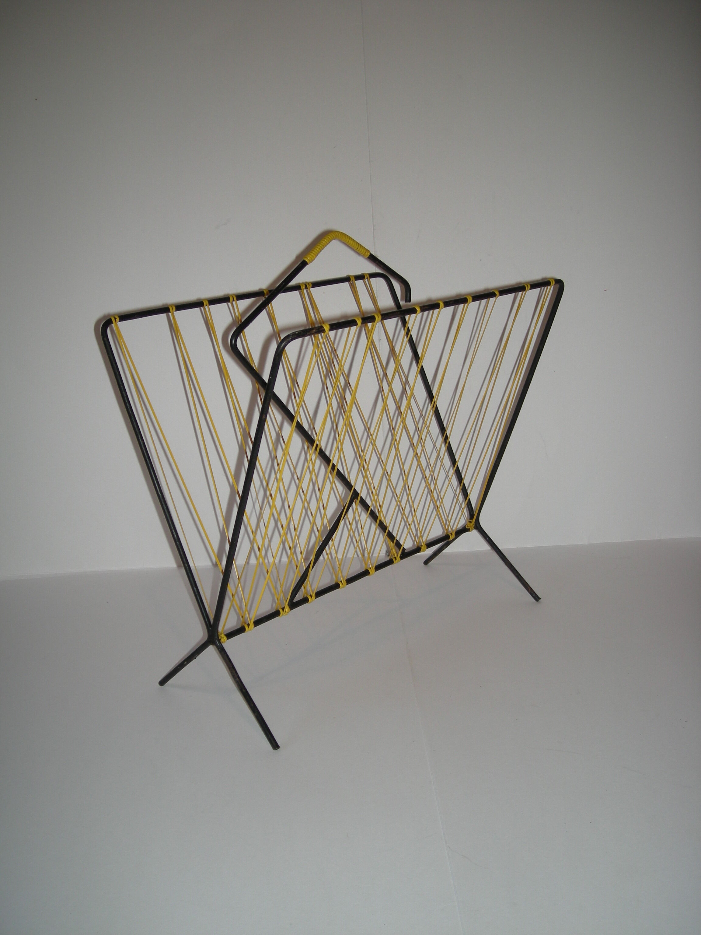 Magazine holder of the 50s