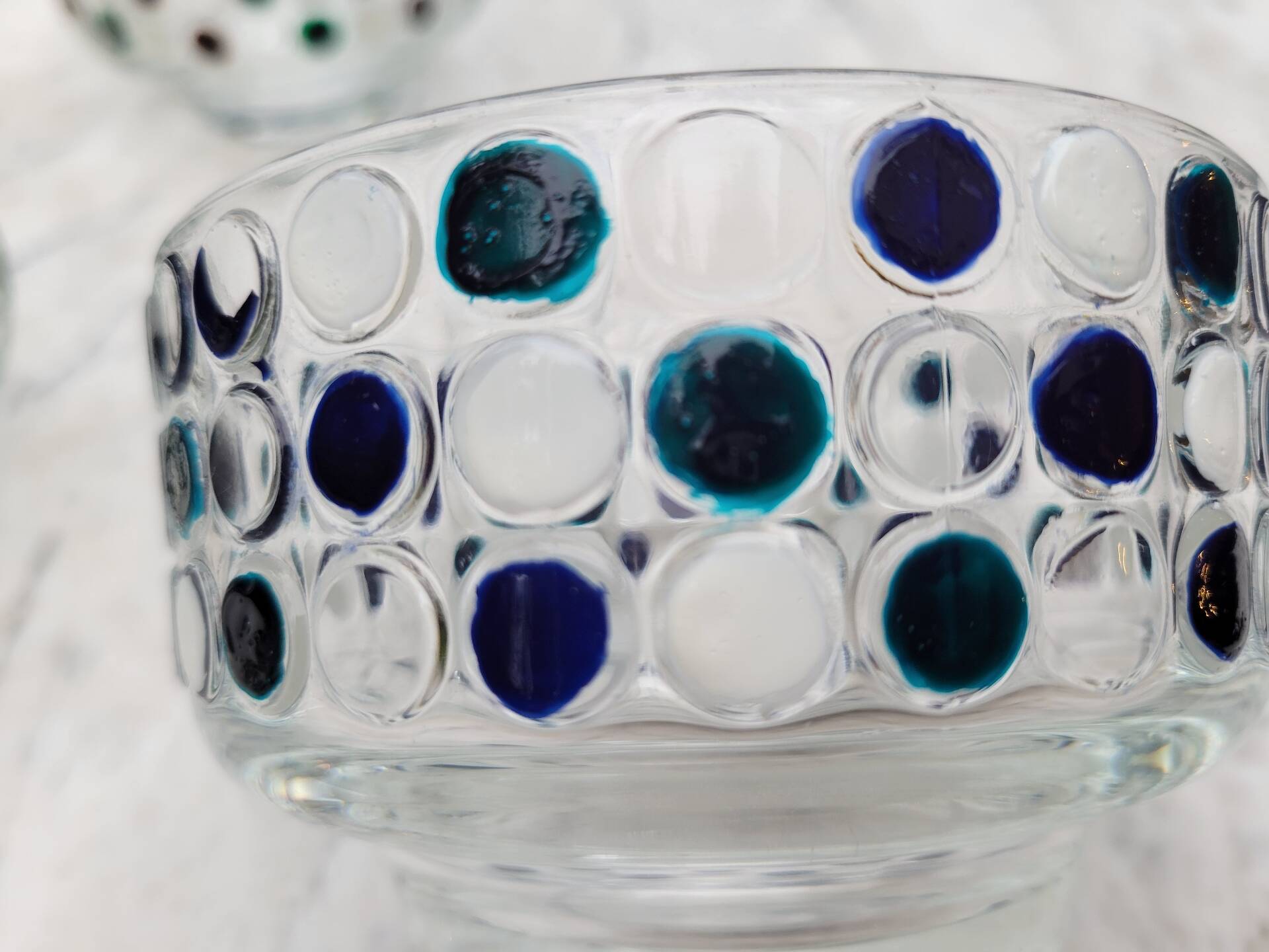 4 glass bowls La Rochère