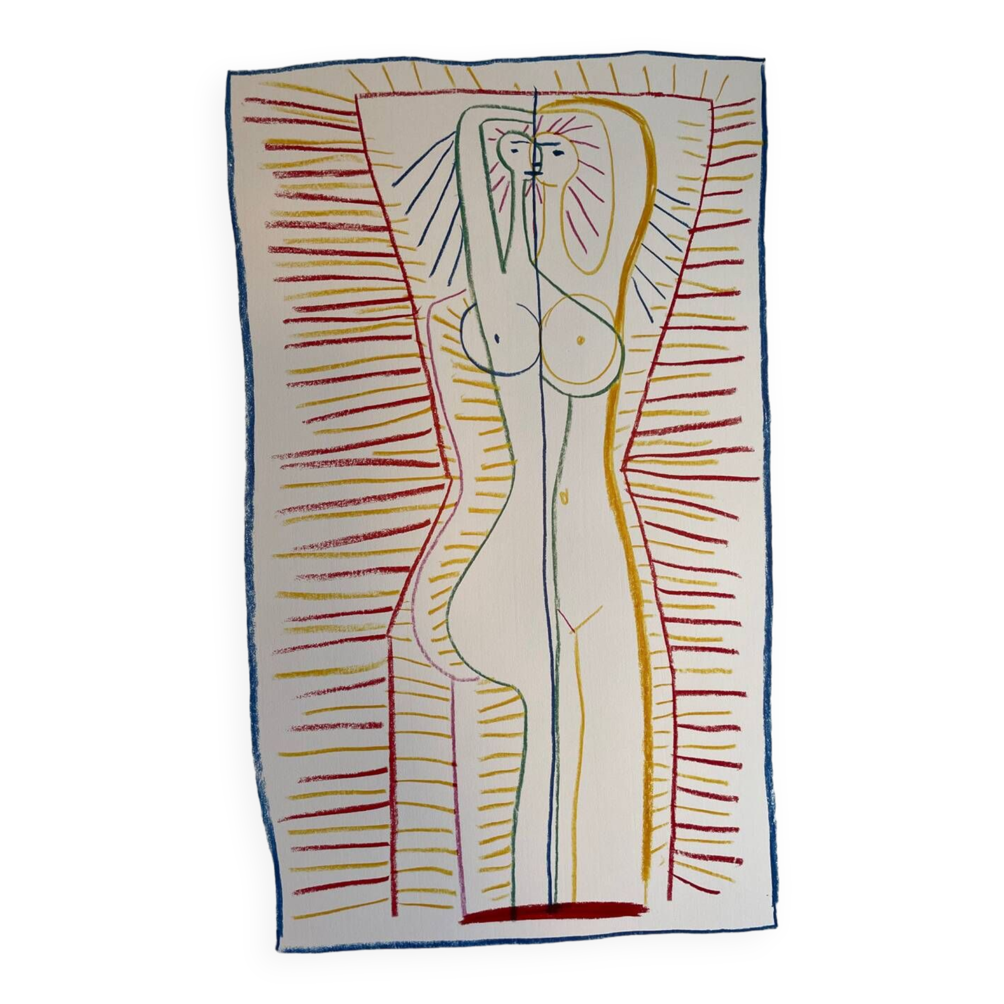 Pablo Picasso (1881-1973), Standing Female Nude II, 1946, published by Acte, 2004 Succesion Picasso, SABAM,Belgium