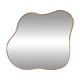Abstract Organic Brass Mirror