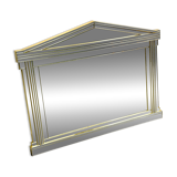 Large Vintage Horizontal Hollywood Regency Mirror by De Knudt, Belgium 1980