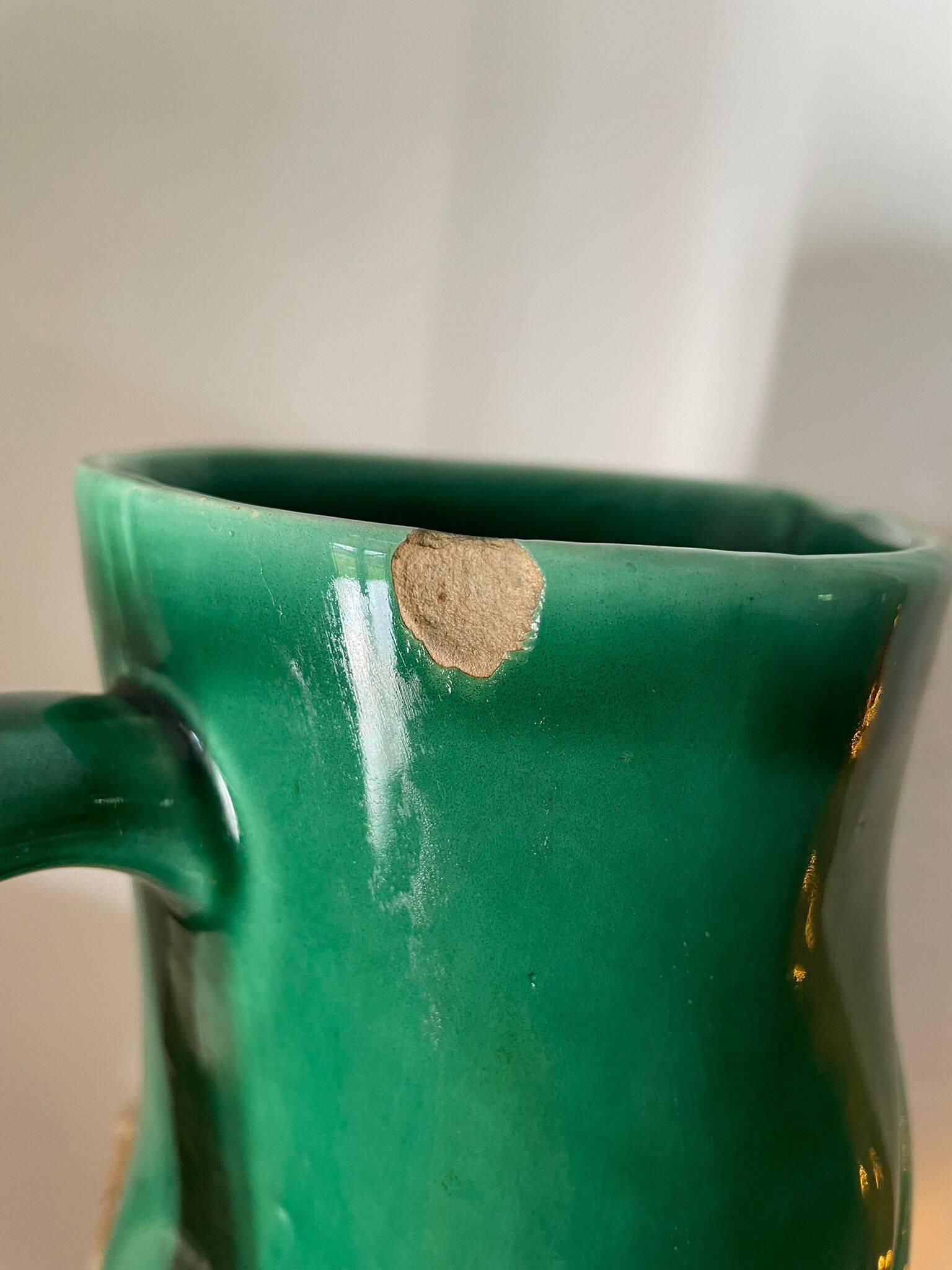 Pichet barbotine français (Poët Laval)