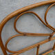 Vintage rattan headboard 2 seats 150 x 103 cm