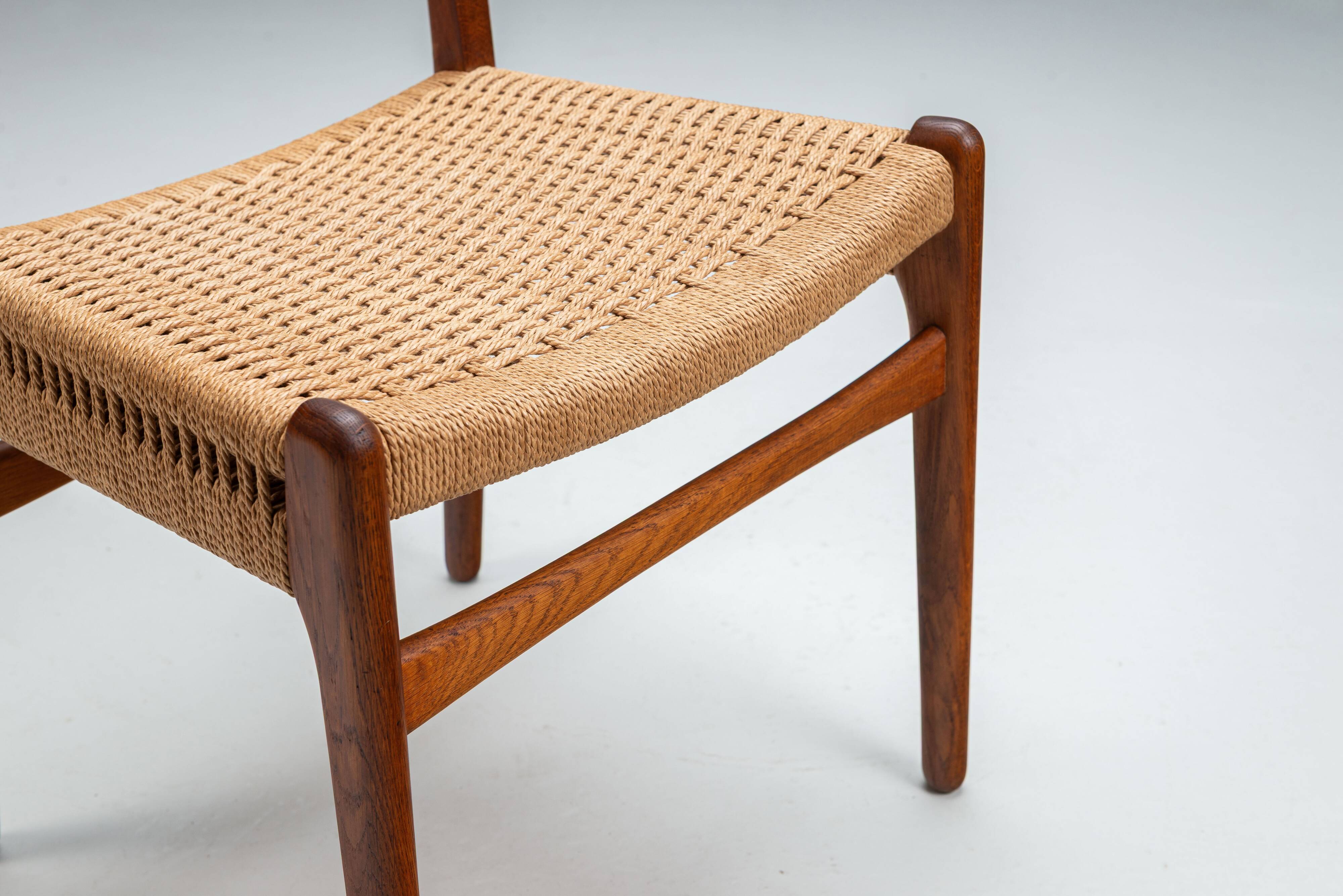 Hans J. Wegner set of four CH23 dining chairs