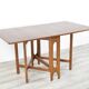 Midcentury McIntosh Drop Leaf Teak Table Modern Danish Style