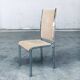 Italian Hollywood Regency Style Modernist Dining Chairs, 1970s, Set of 6
