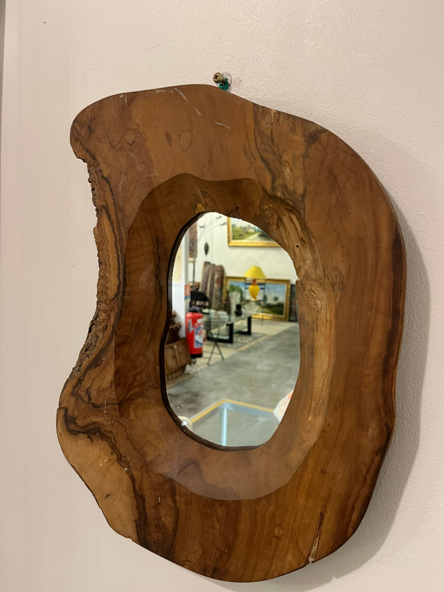 Brutalist mirror