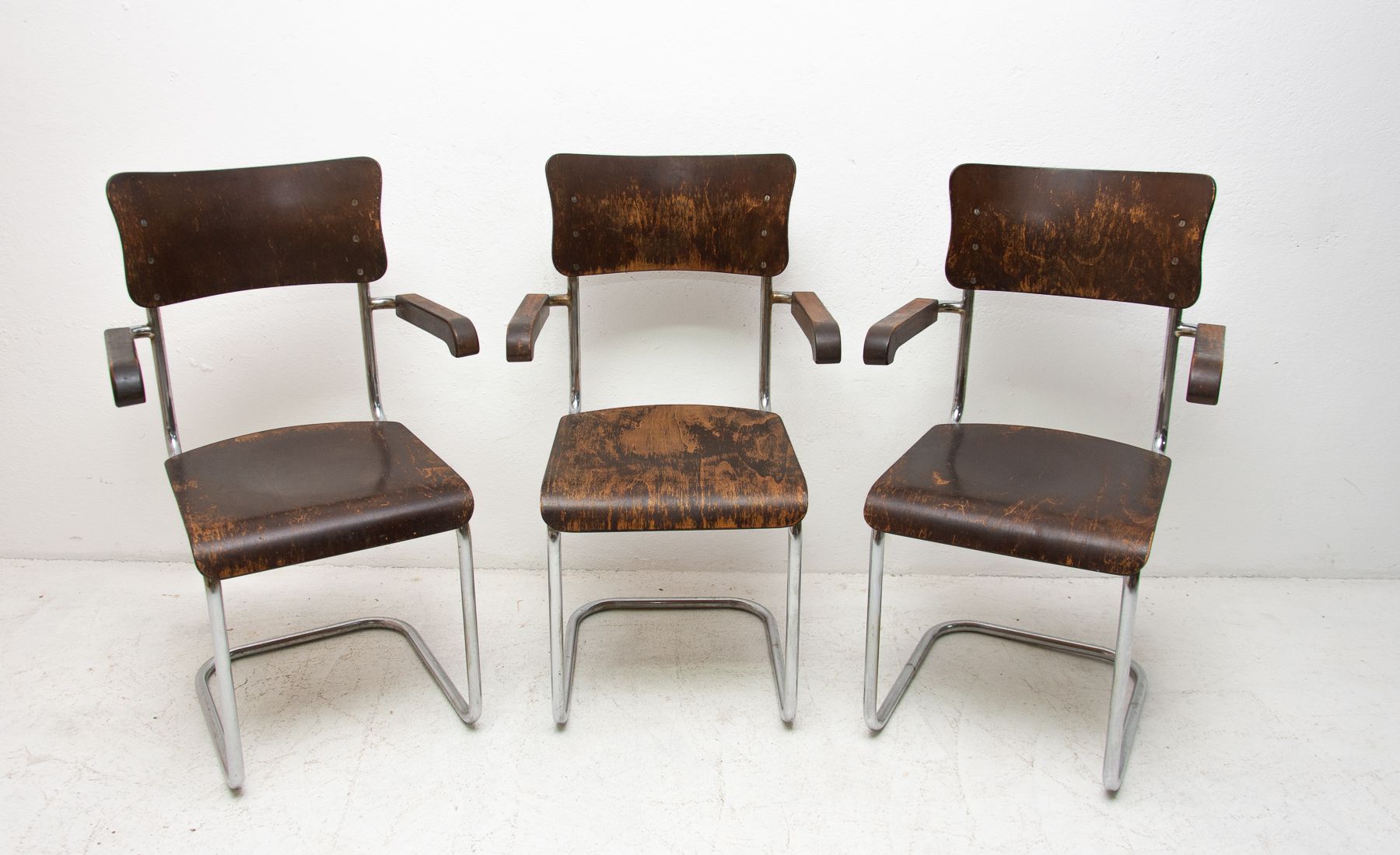 Writing desk chair by Robert Slezák, 1930s