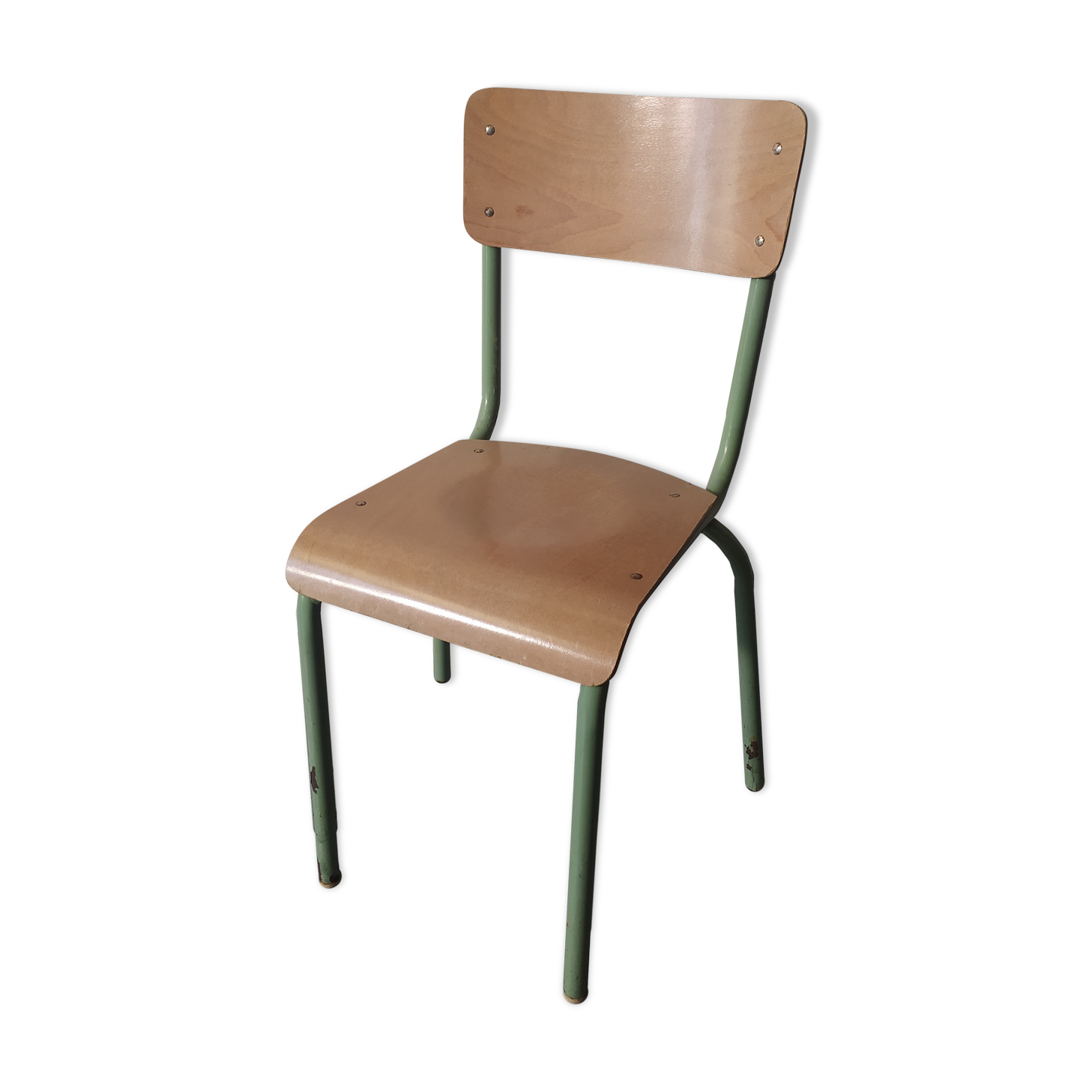 Chaise d'école vintage adulte