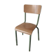 Chaise d'école vintage adulte
