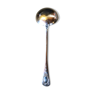 Silver metal ladle