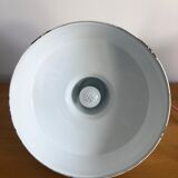 Suspension bowl enamelled white