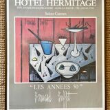 Poster exhibition Bernard Buffet - La Baule 1980