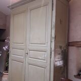 Armoire ancienne, début XIX°, patine peinte d’origine