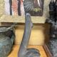 Natural stone sculpture "Female Silhouette"