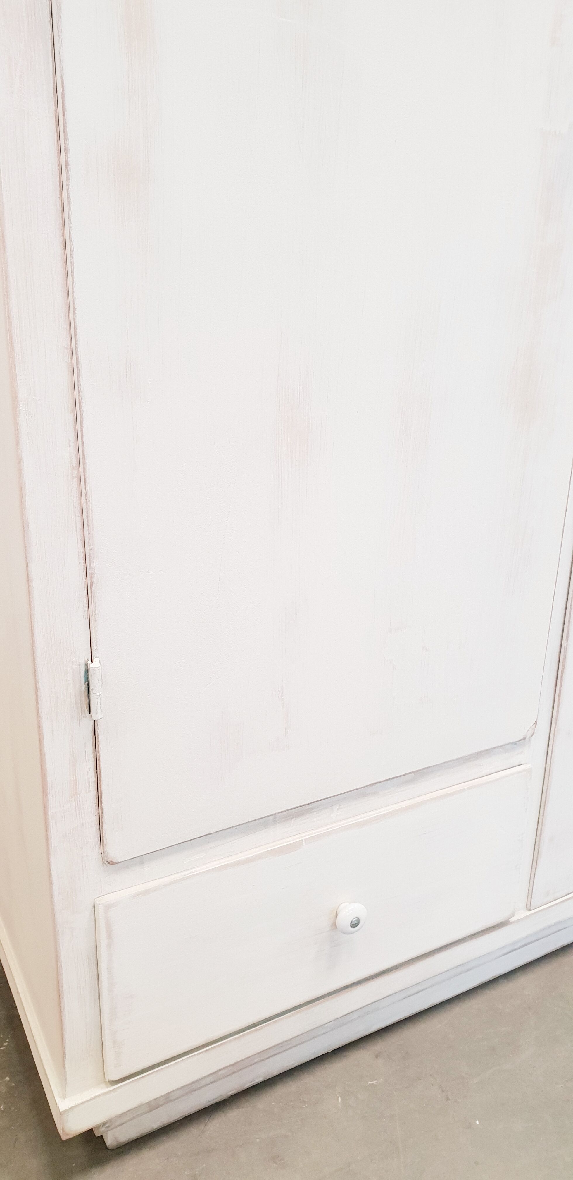 Vintage asymmetrical cabinet