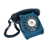 Blue vintage phone