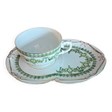 Selfish porcelain tea or chocolate cup