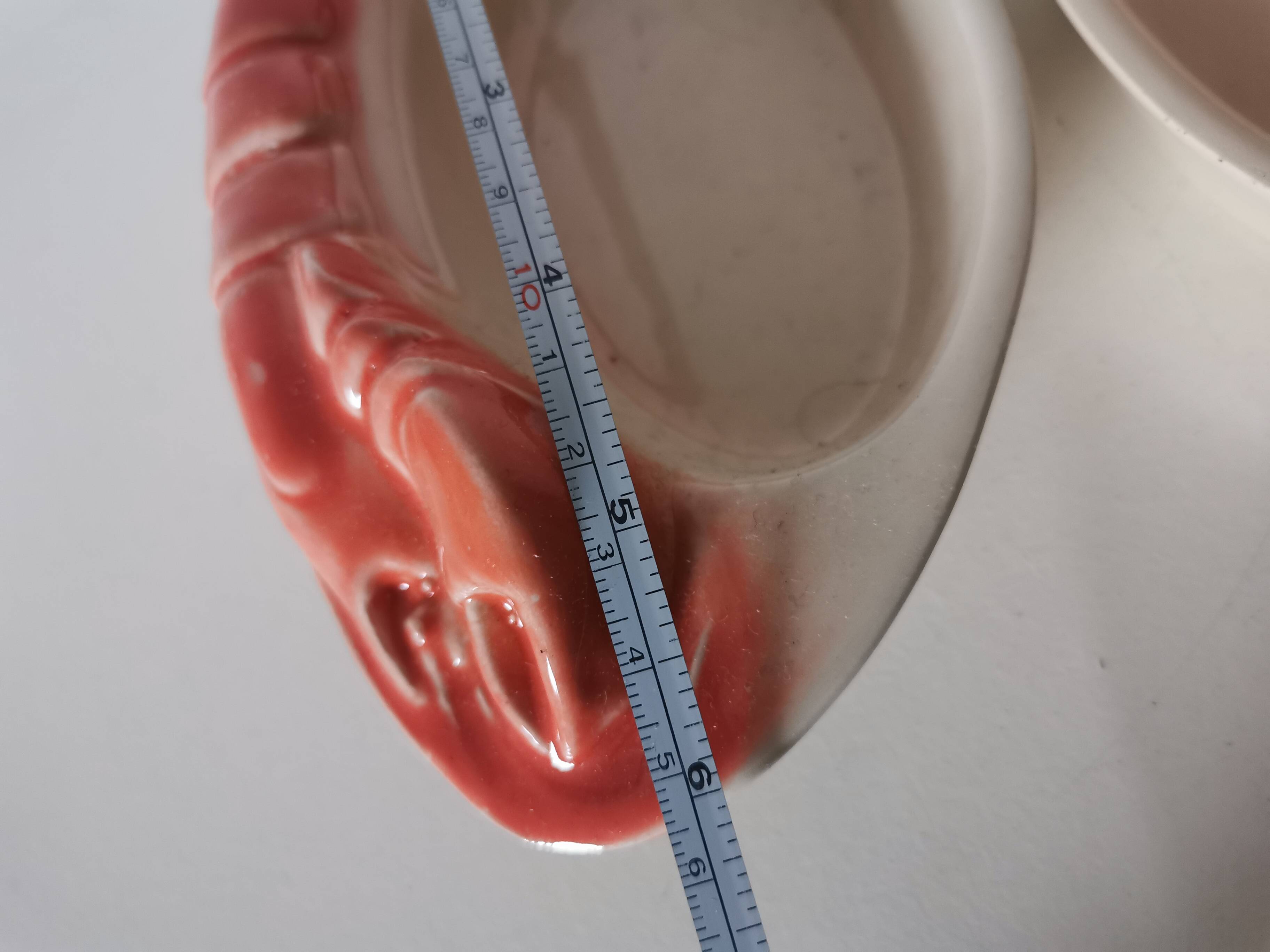 Charles Amand ceramic ramekin in the shape of a lobster