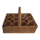 1930 wicker liqueur service basket