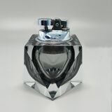 1960s Stunning Table Lighter in Murano Sommerso Glass By Flavio Poli for Se